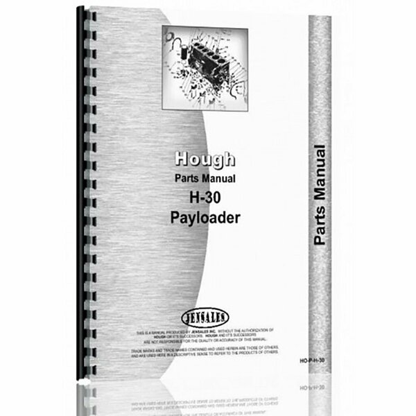 Aftermarket New Hough H30 IndustrialConstruction Parts Manual RAP72952